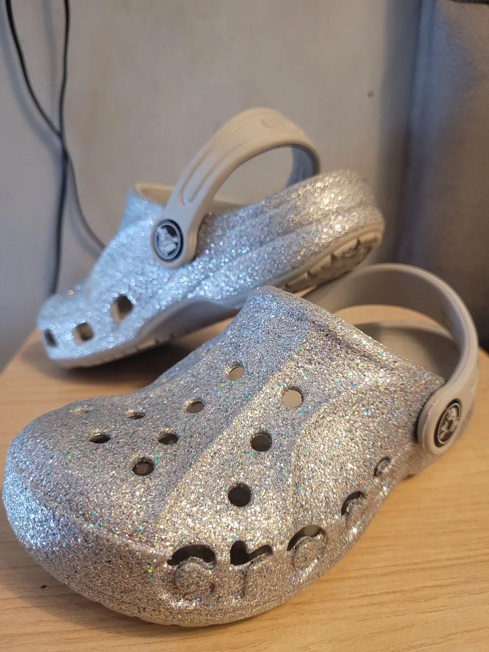 Sandálias Crocs Glitter