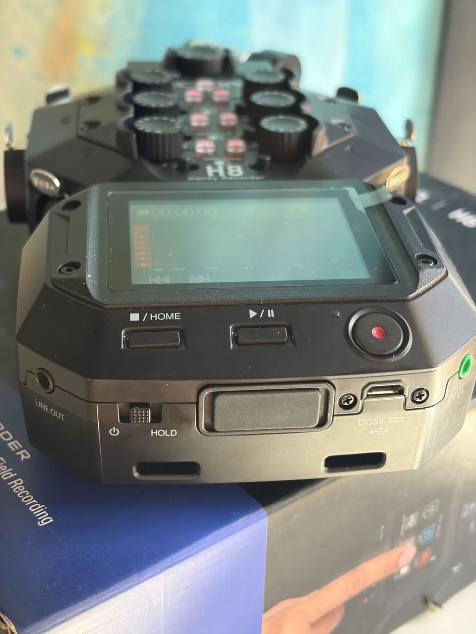 Gravador de áudio - Zoom H8 - novíssimo  - Foto 4
