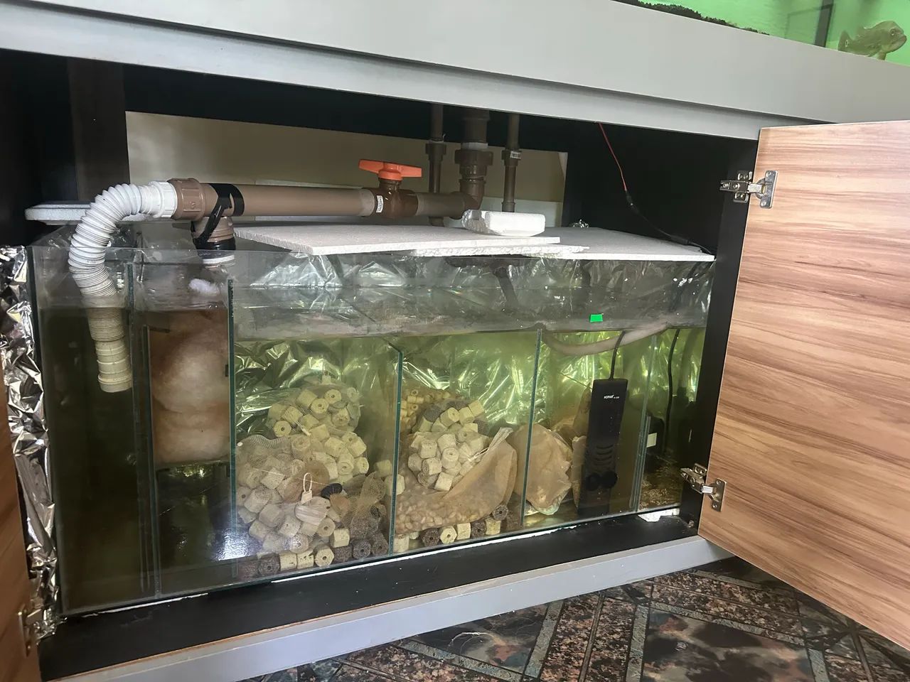 Aquario jumbo 180x70x60 movel e sump - Foto 5