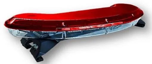 ENGESIG MaxPegasus LED warning light bar with giroflex for emergency vehicles