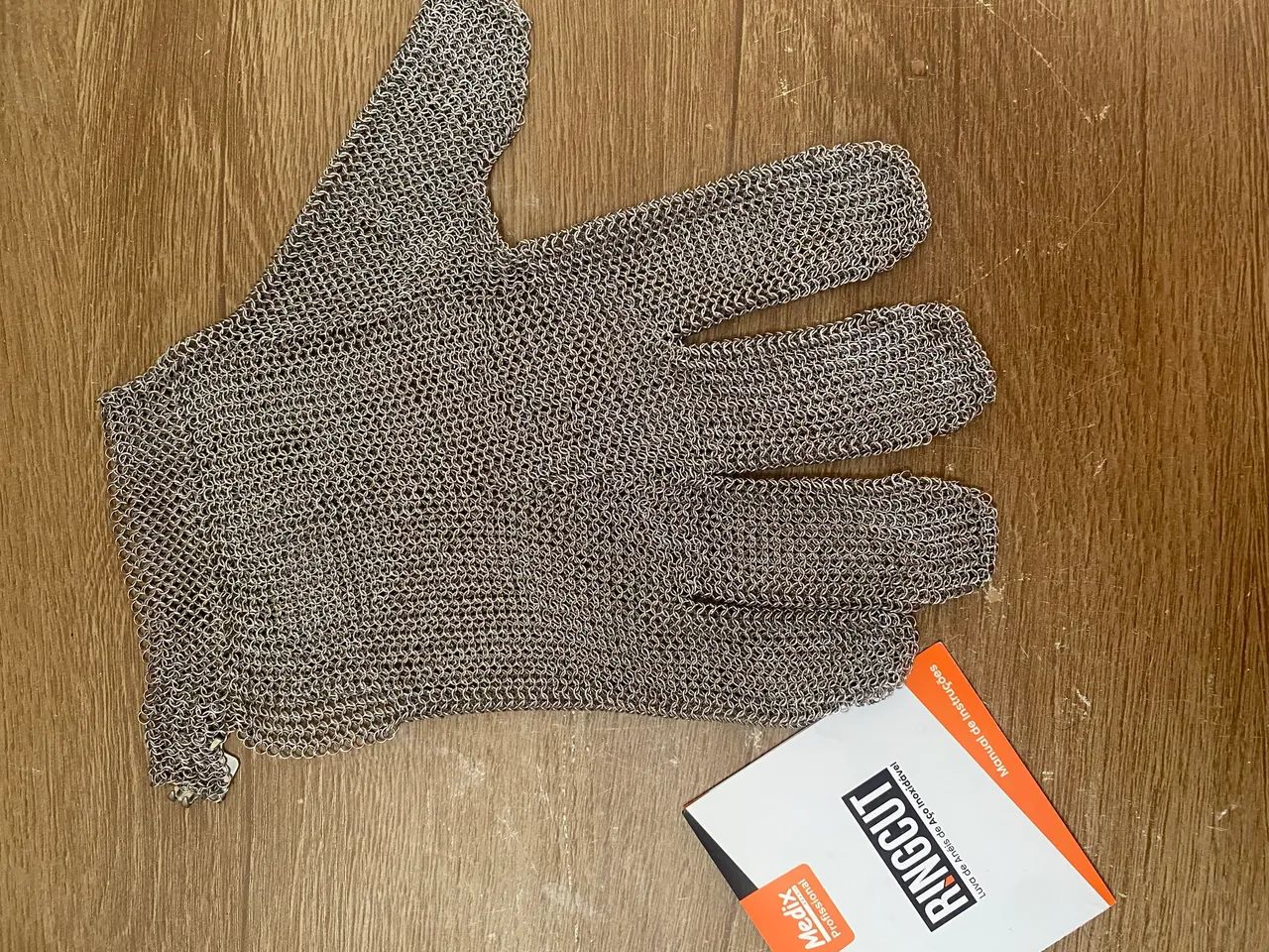 Luva de aço ringcut nova na caixa  - Foto 3