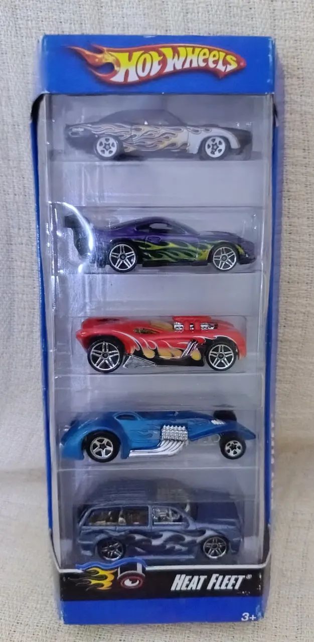 Hot Wheels Heat Fleet 5-Pack de 2007 1:64