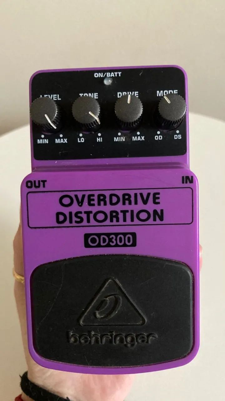 Pedal Behringer OverDrive/Distortion OD300 - Foto 3