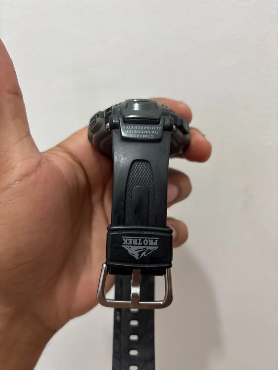 Casio protrek triplo sensor 4 baterias  - Foto 5