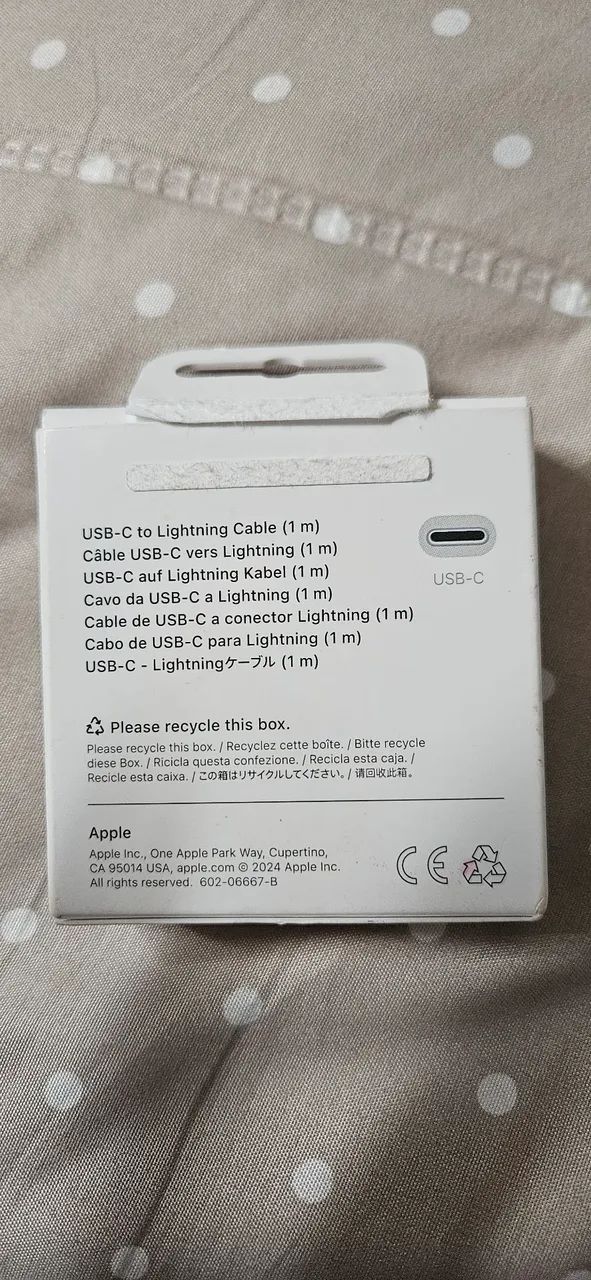 Cabo para iPhone - USB-C TO LIGHTNING - Foto 2