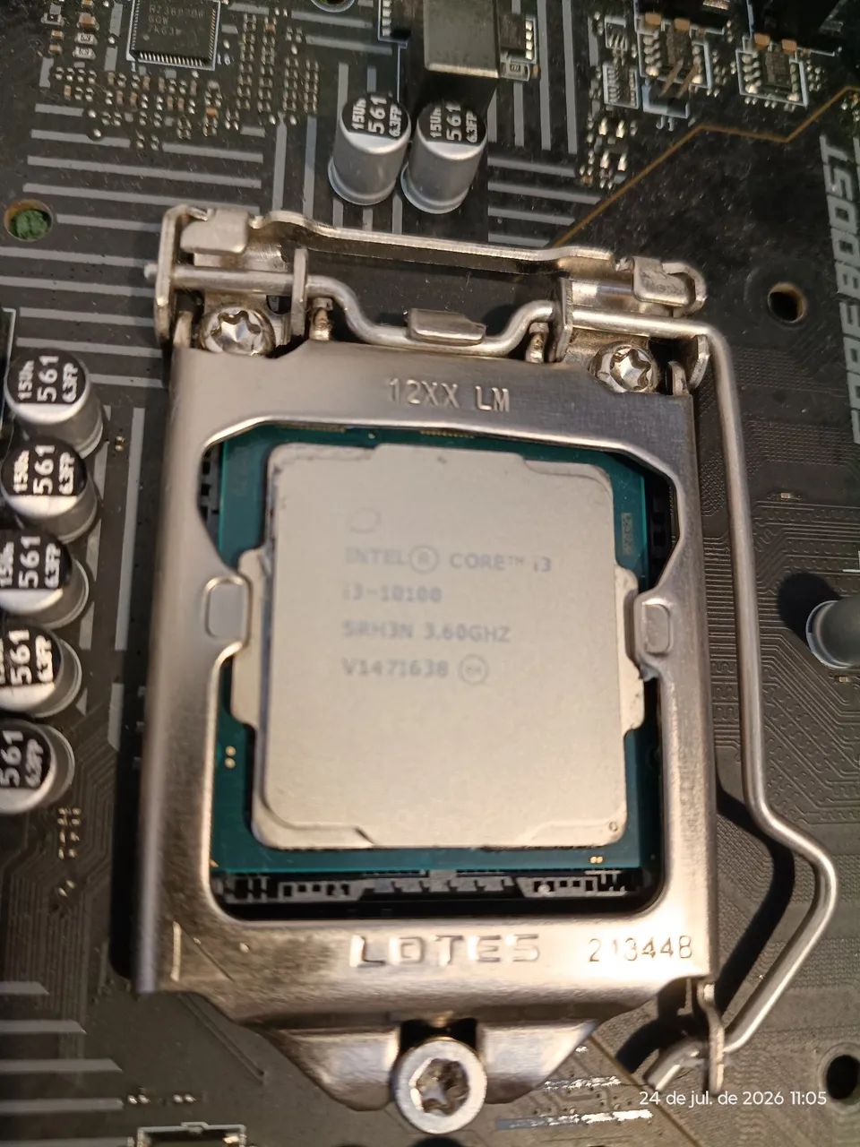 Processador Intel Core i3 10100 Cooler Box intel
