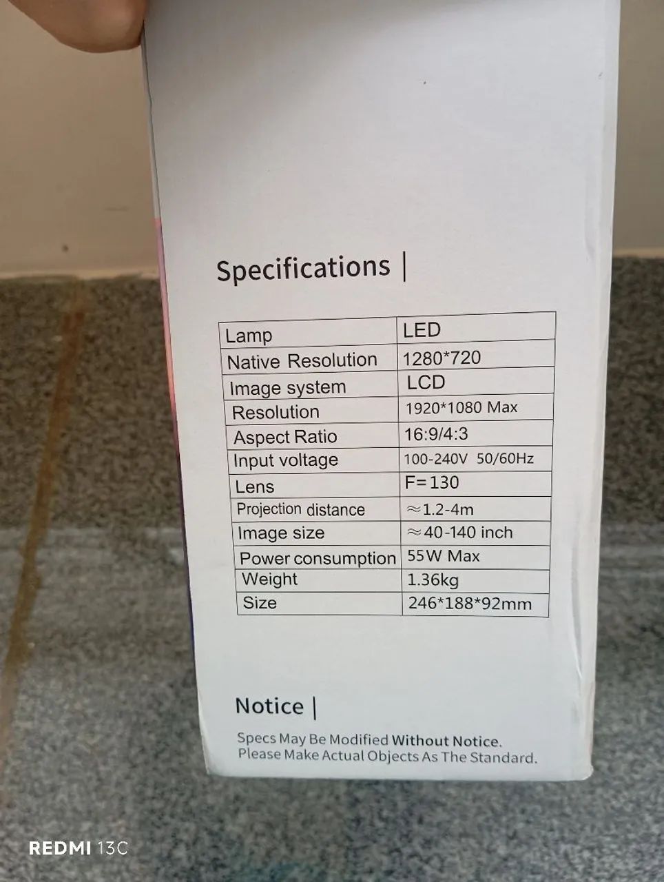 Projetor Led T7 4000lm - Foto 2