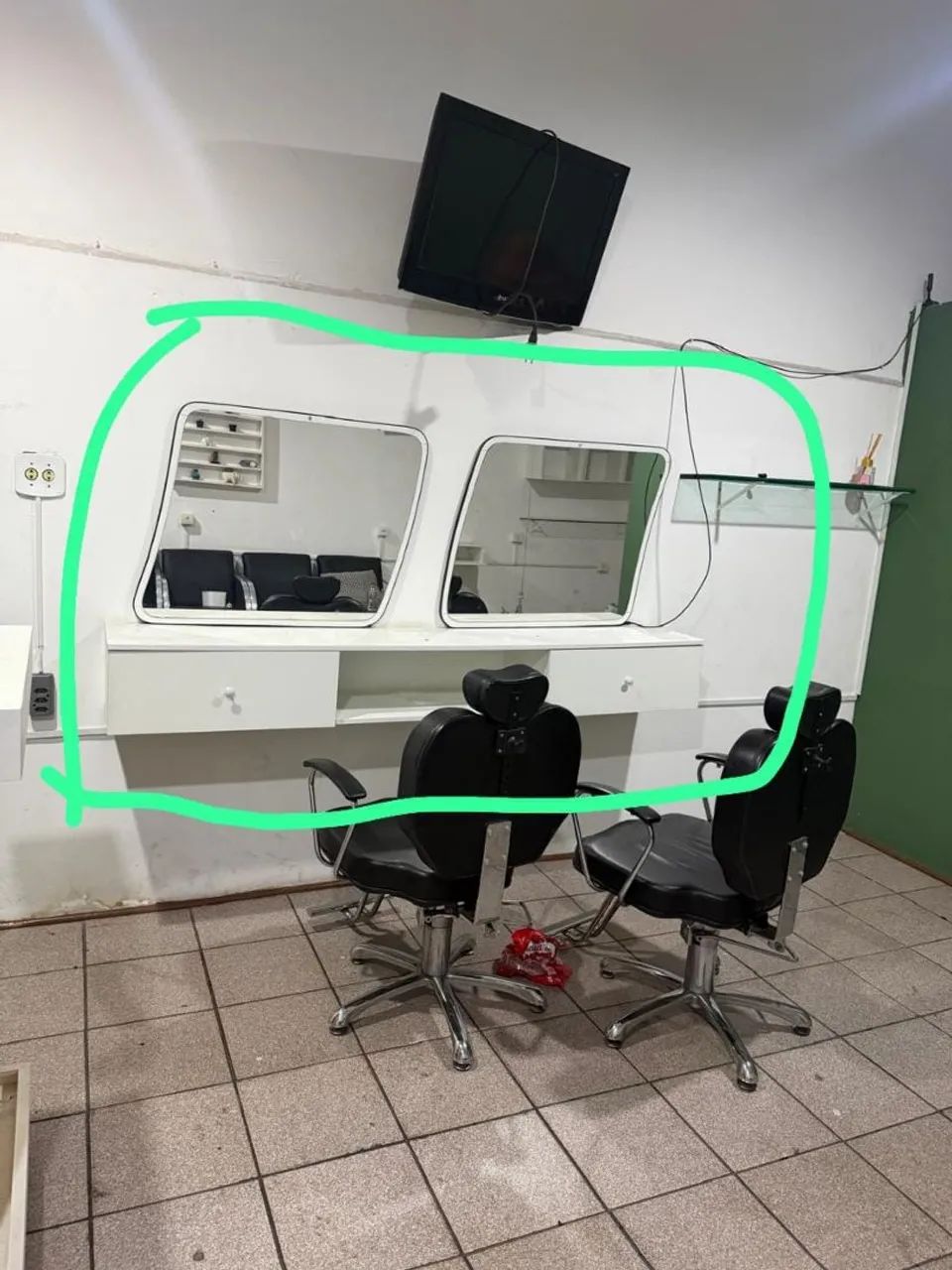 Banca de salão 