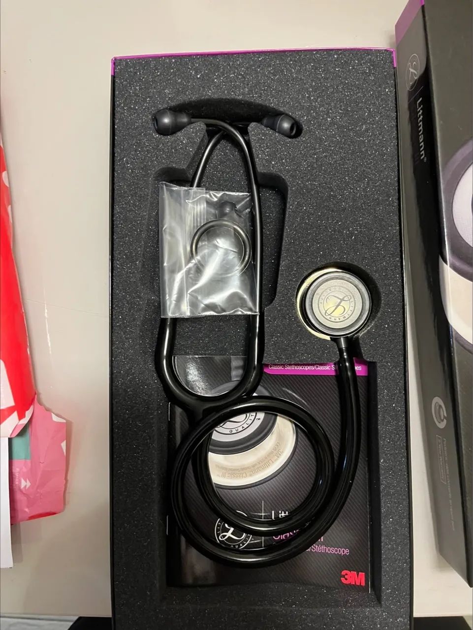 Estetoscópio 3M? Littmann® Classic III? Black Rainbow (Modelo 5870) - Foto 2