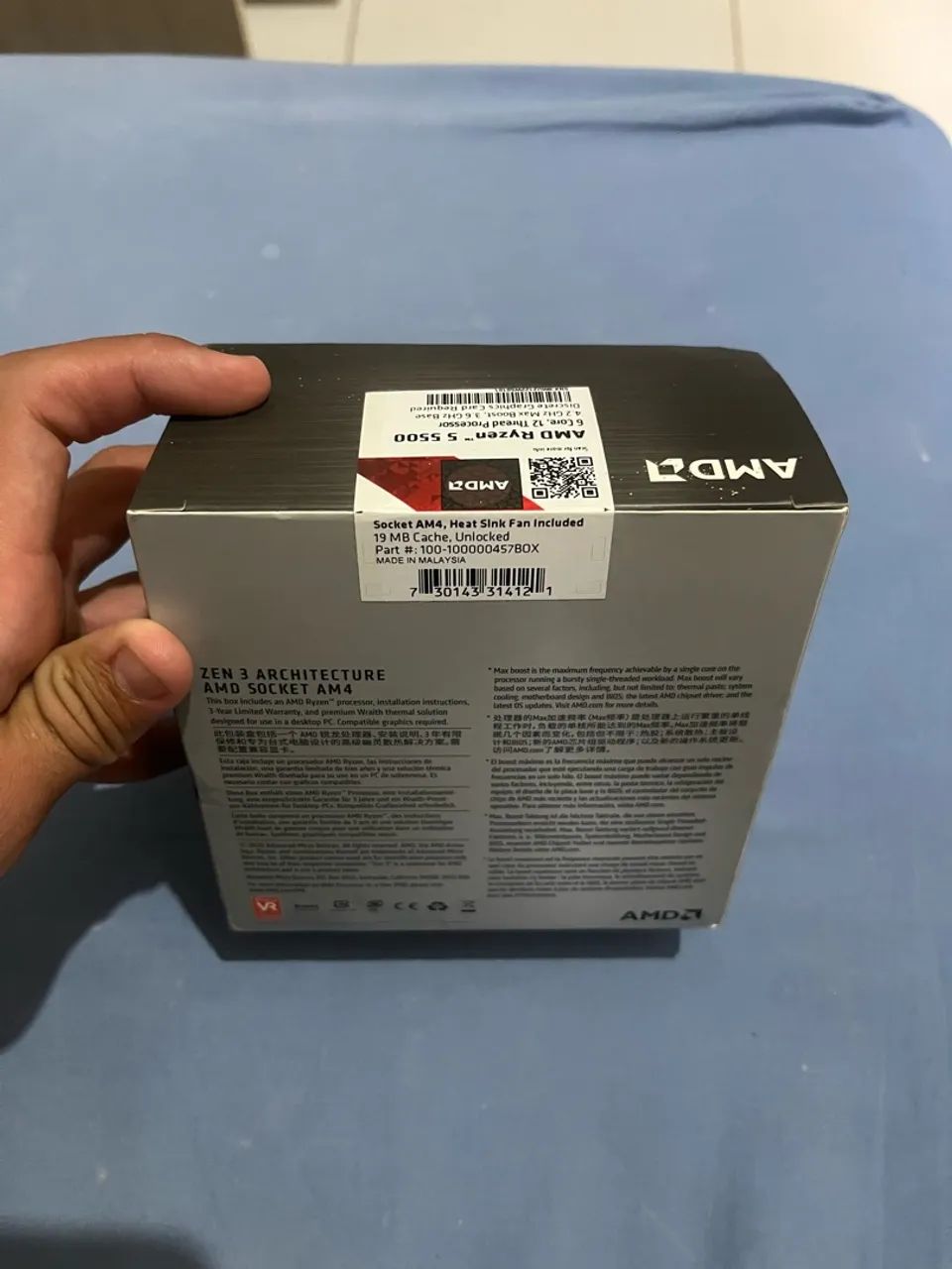 Ryzen 5500 AMD 6 CORE 12 THREAD - Foto 2