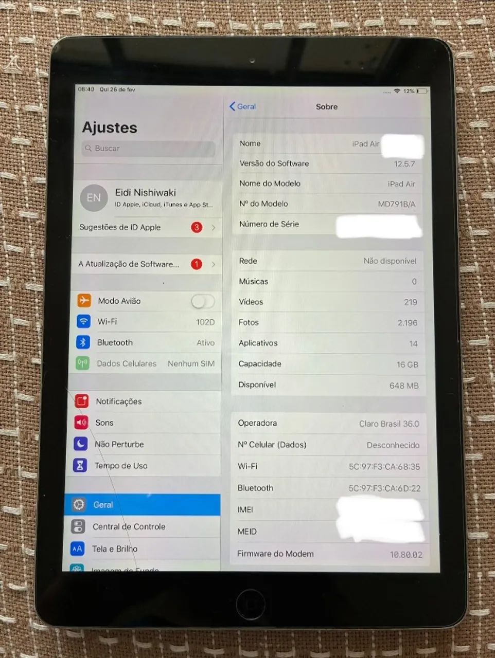 iPad Air Wi-Fi + 4G - Foto 5