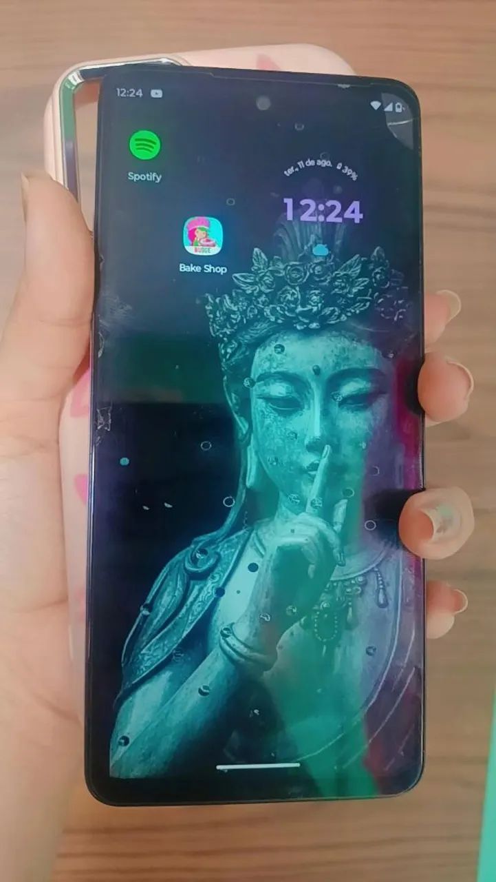 Vendo este lindo Moto G24 versão Rosê - Foto 5