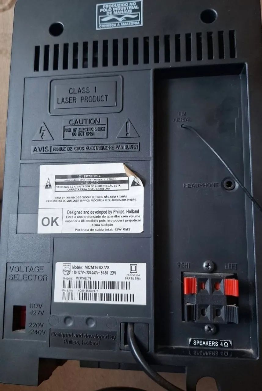 Micro system Philips com caixas - Foto 5