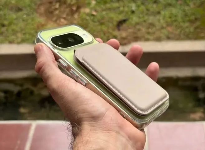 Google Pixel 10 Lemongrass + MagSafe wallet - Foto 3