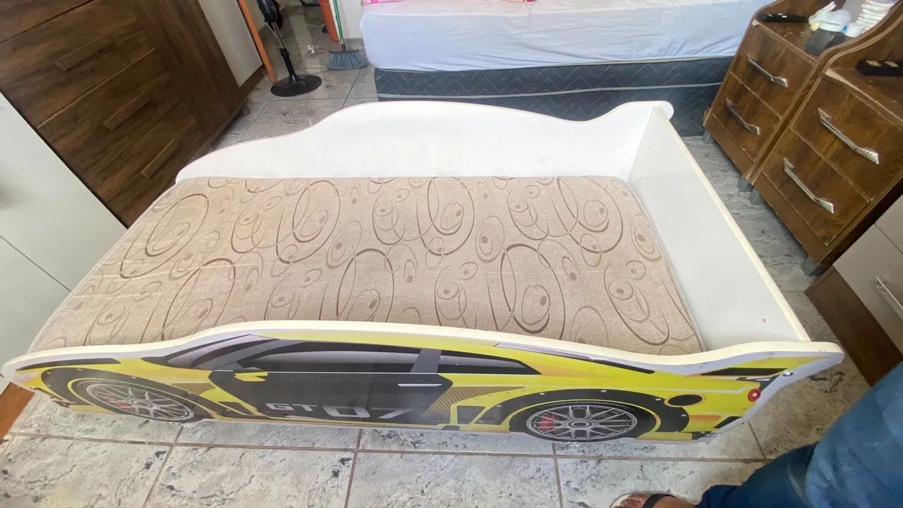 Cama infantil com colchão  - Foto 2