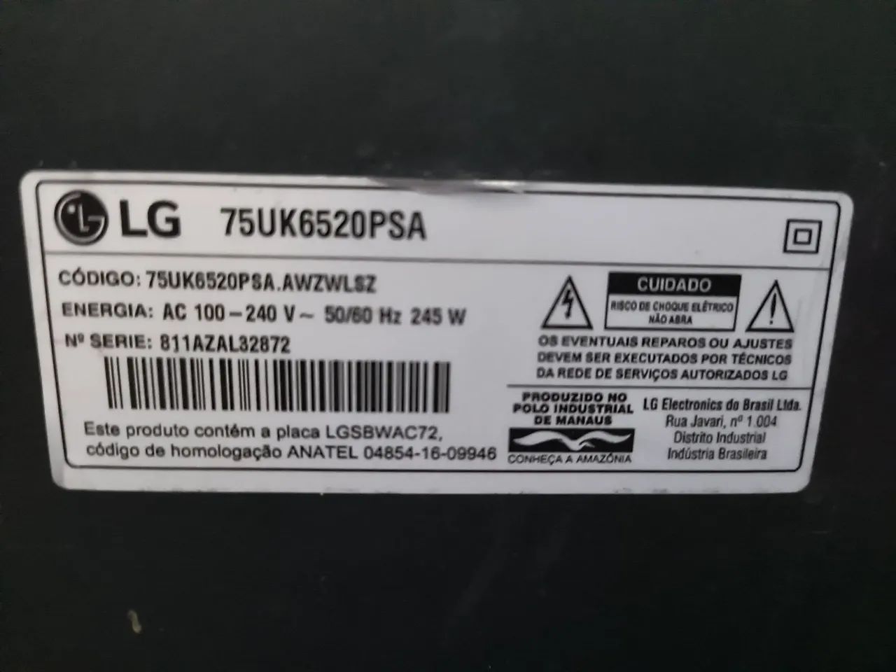 Tv LG 75UK6520PSA - Foto 4