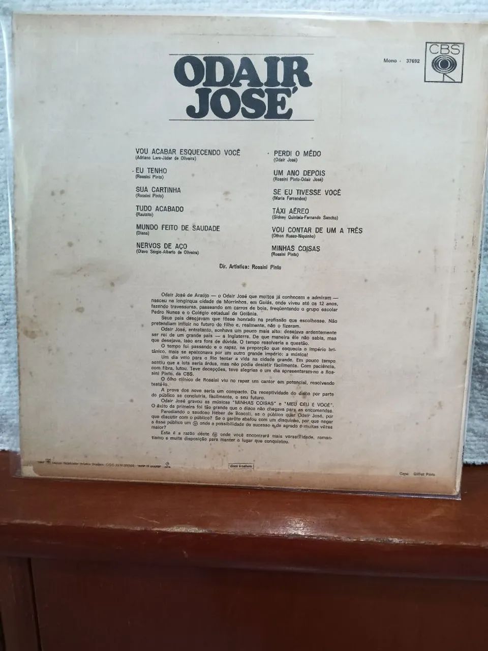 LP Odair José 1970 - Foto 3