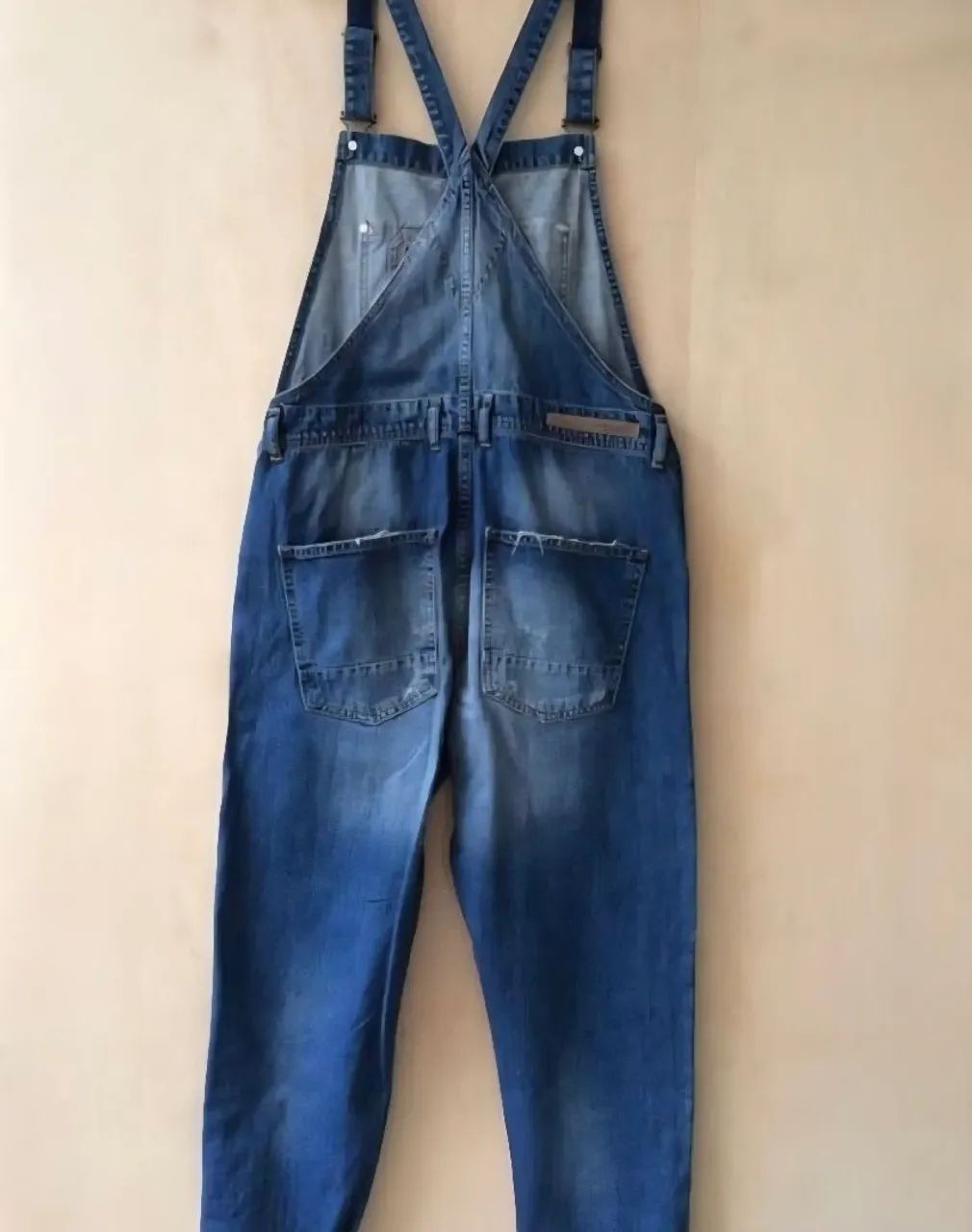 Macacão Jeans Zara Azul - Foto 5