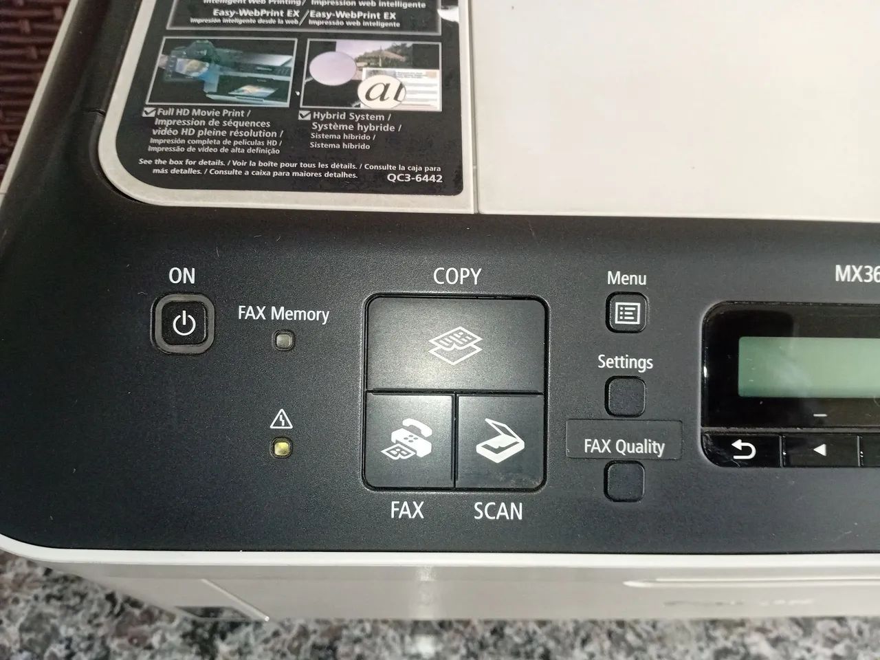 Vendo impressora Canon Mx360  - Foto 3