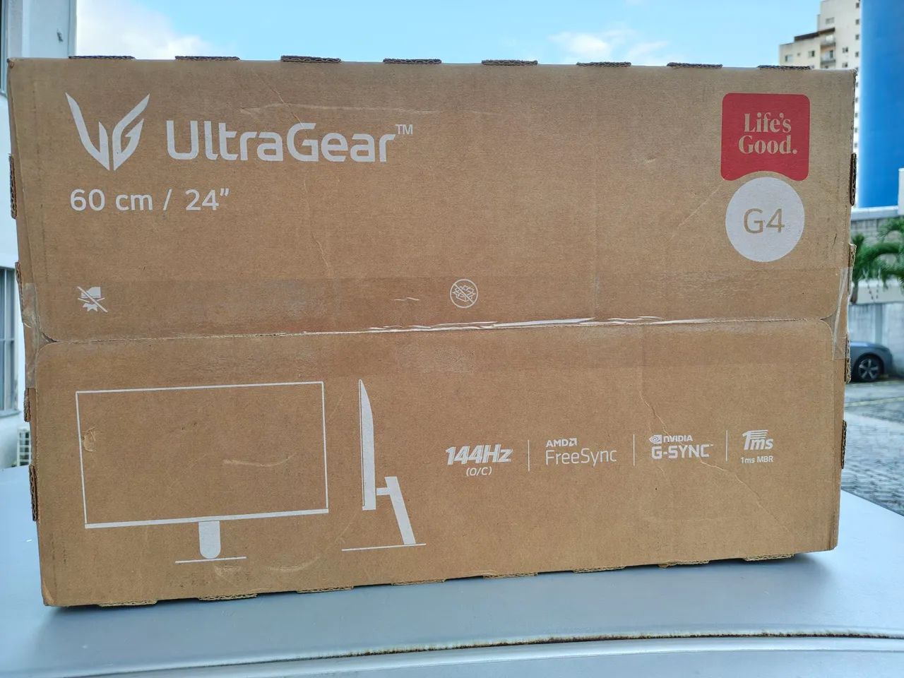 Monitor Gamer LG Ultragear 24 polegadas 