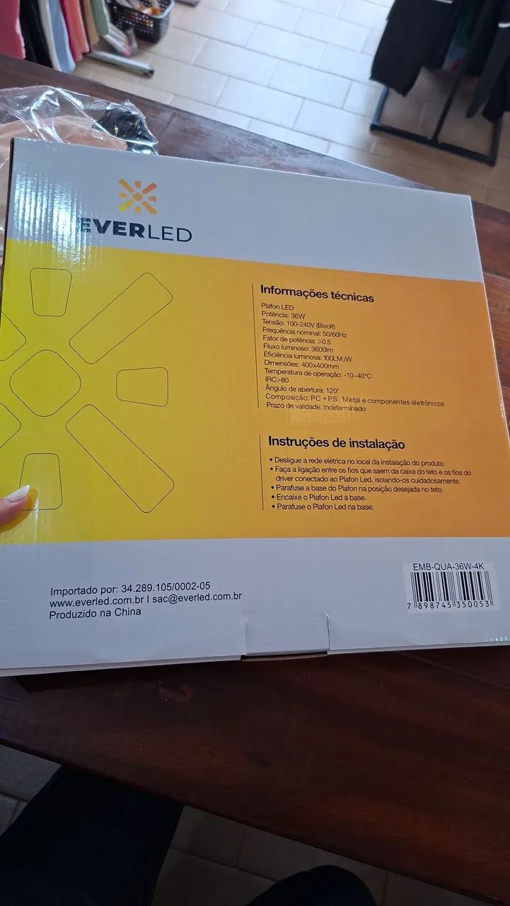 Kit com 9 Plafons Led  - Foto 2