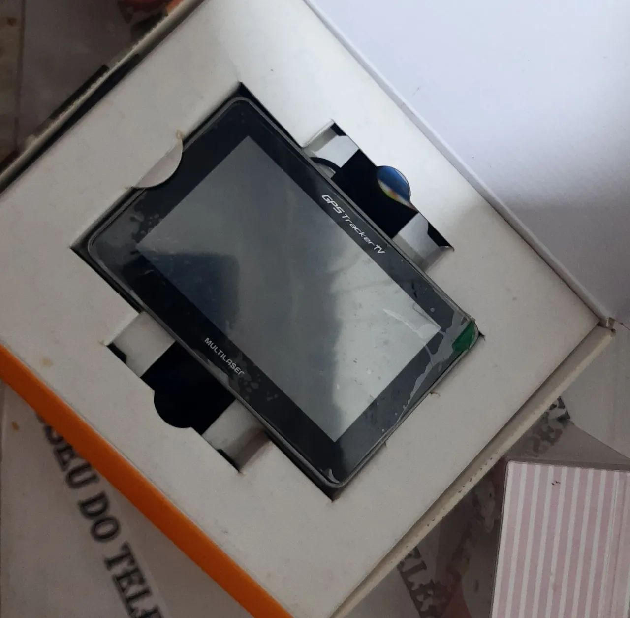 Mini TV televisão gps+ musica e vídeo reliquia funcionando na caixa  - Foto 3