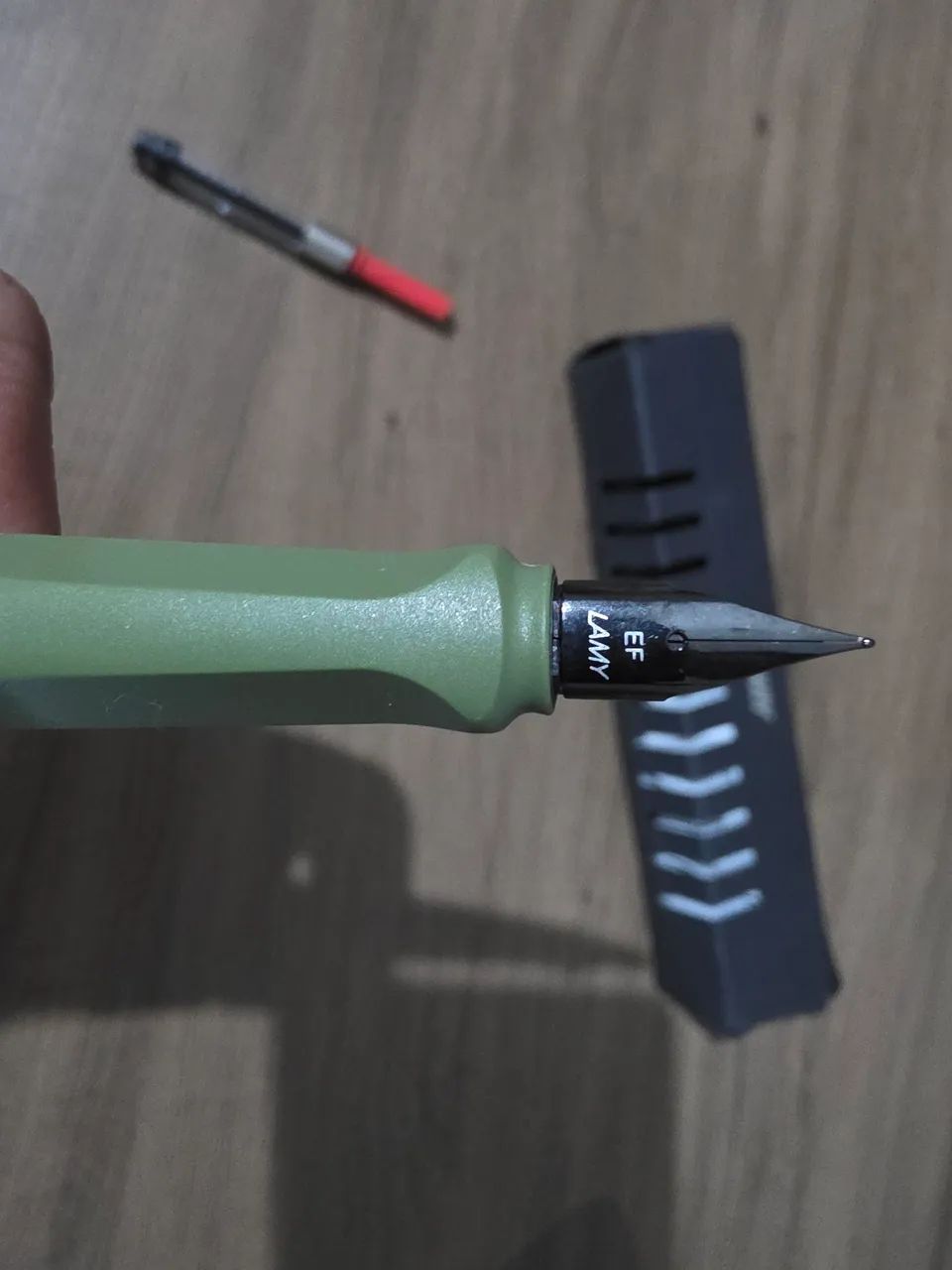 Caneta Tinteiro Lamy Savannah Green EF 