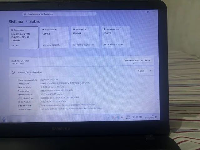 Notebook Samsung  - Foto 3