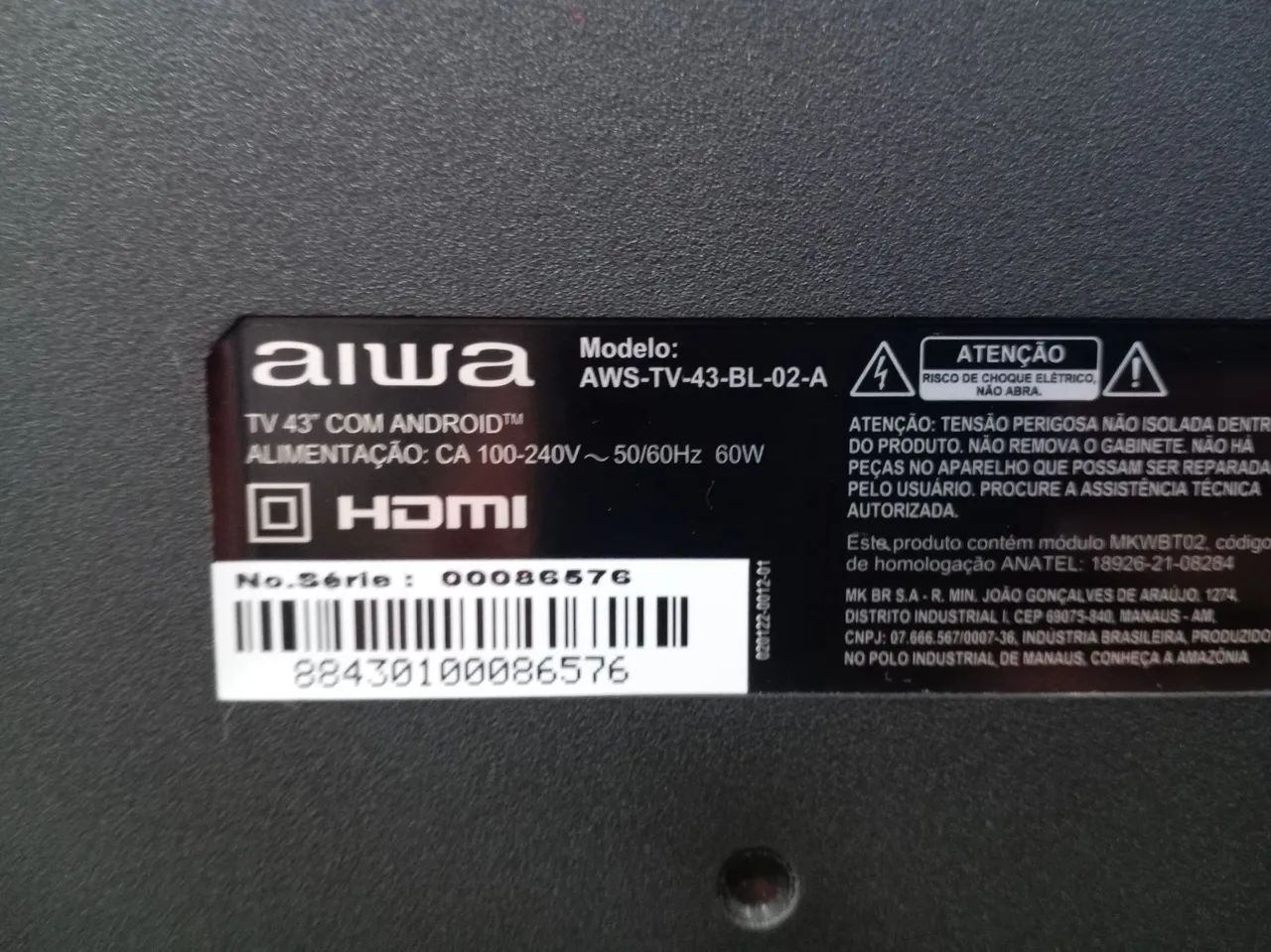 Tv aiwa 43 polegadas  - Foto 5