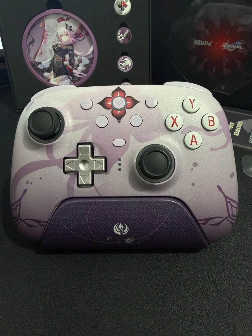 Controle 8BitDo Ultimate 2 Evernight - Caixa Aberta