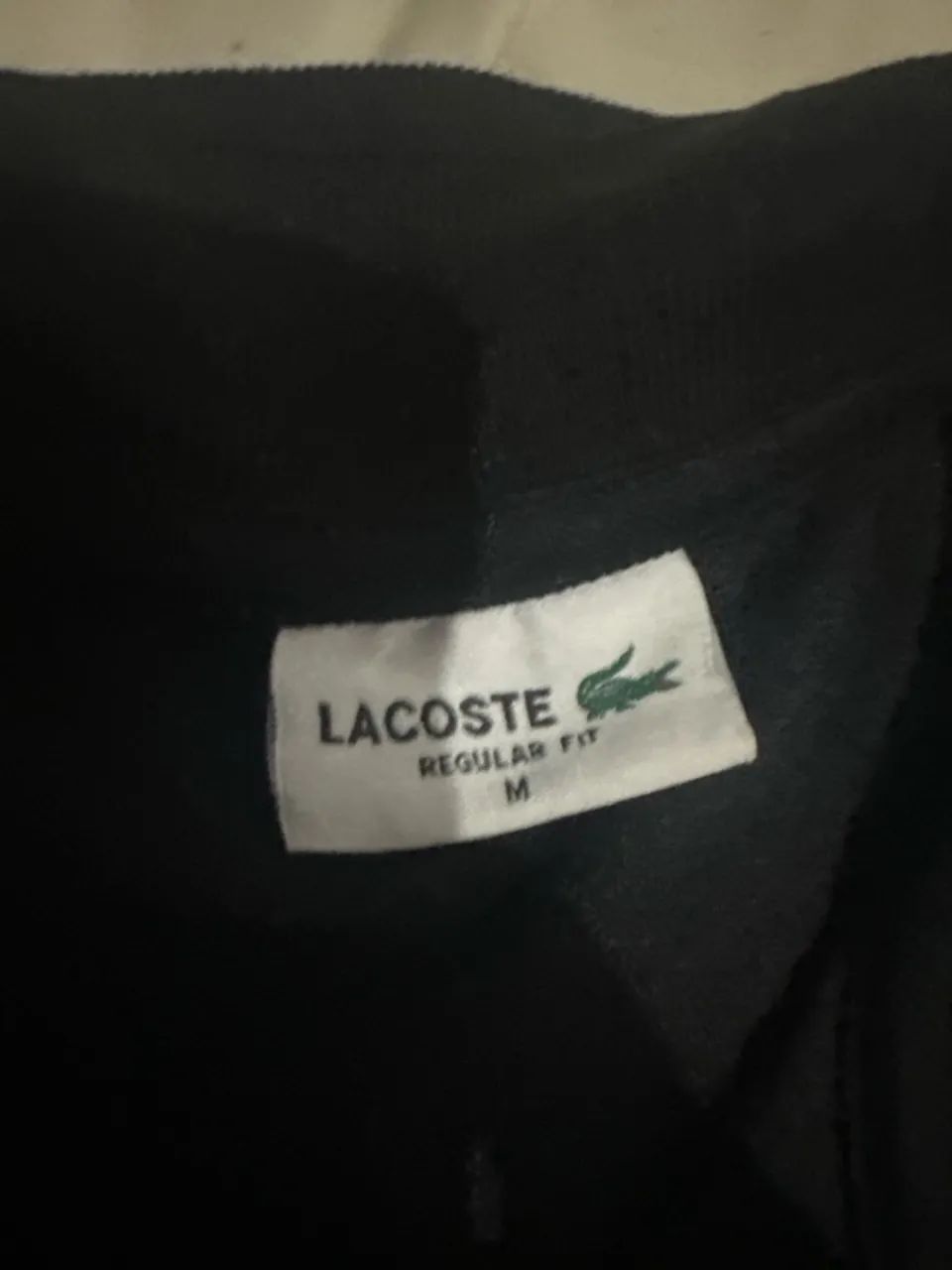 CAMISA POLO PRETA LACOSTE! - Foto 3