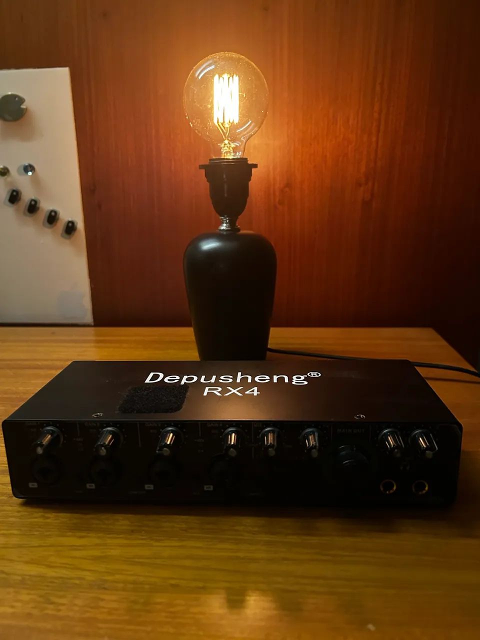 Interface de Áudio Depusheng RX4 - 4 Canais USB (Excelente Estado) - Foto 4