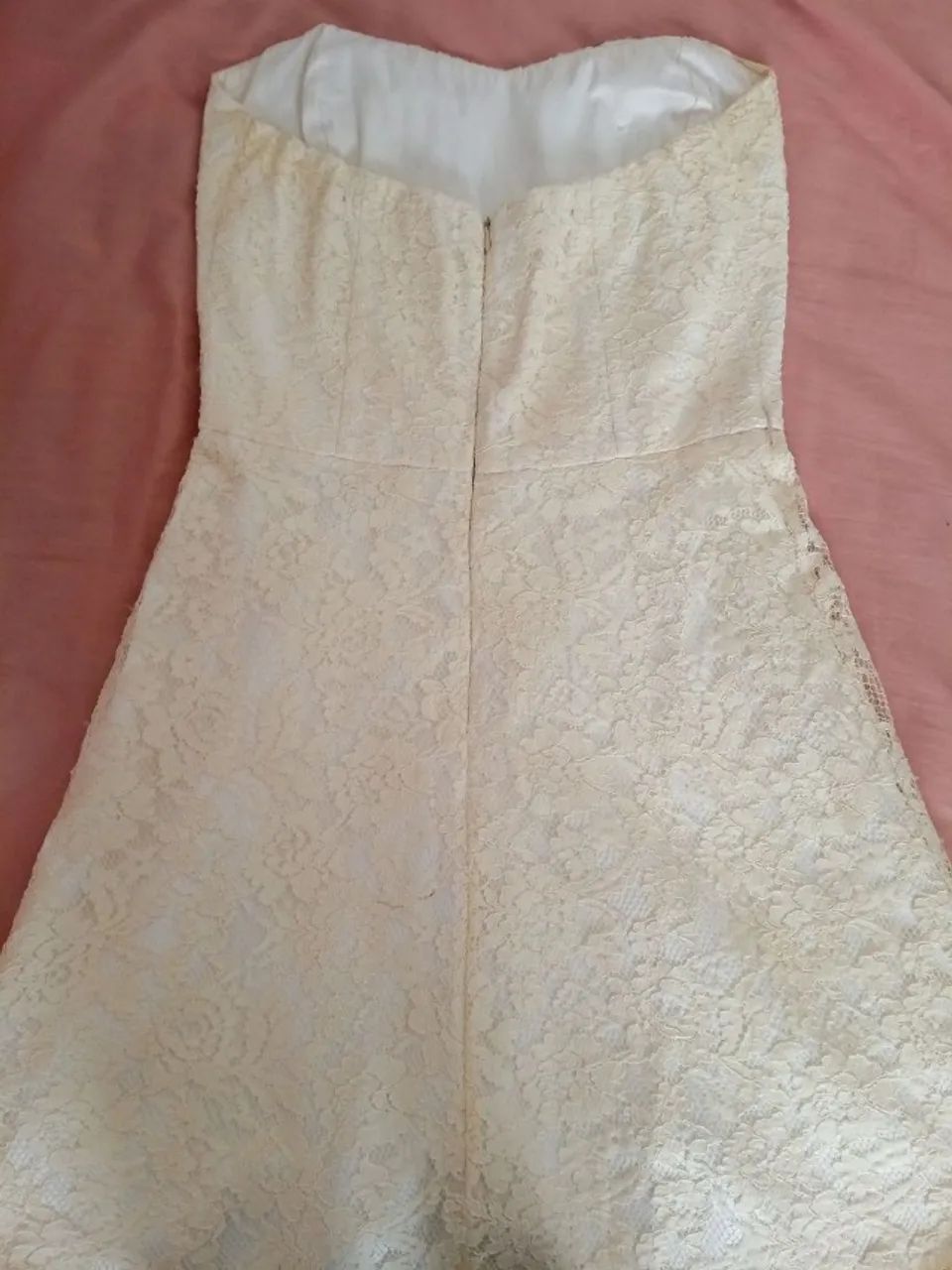 Vestido tomara que caia de renda cheroy - Foto 4