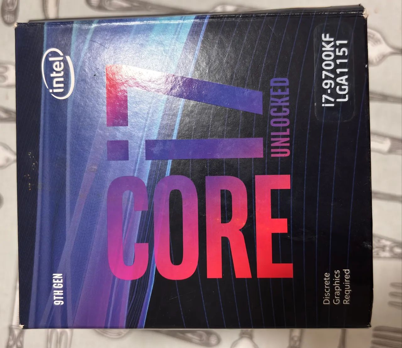 Processador Intel i7 9700Kf