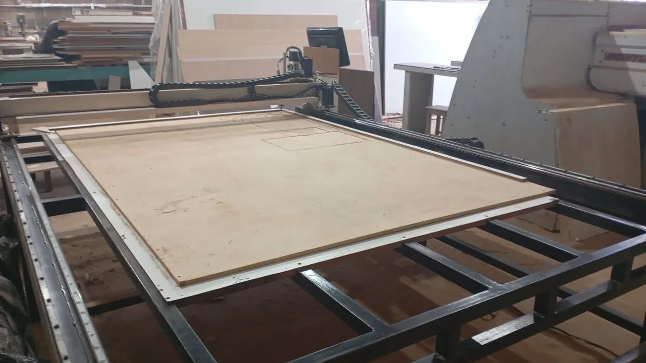 Router cnc, 2 spindler, mesa 3x2 pega chapa inteira - Foto 5
