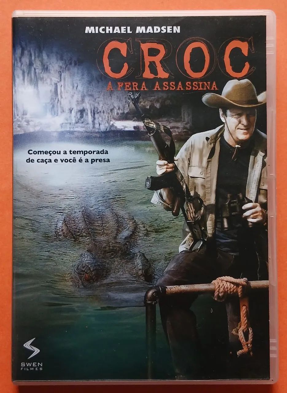 Dvd Croc - A Fera Assassina  - Michael Madsen 