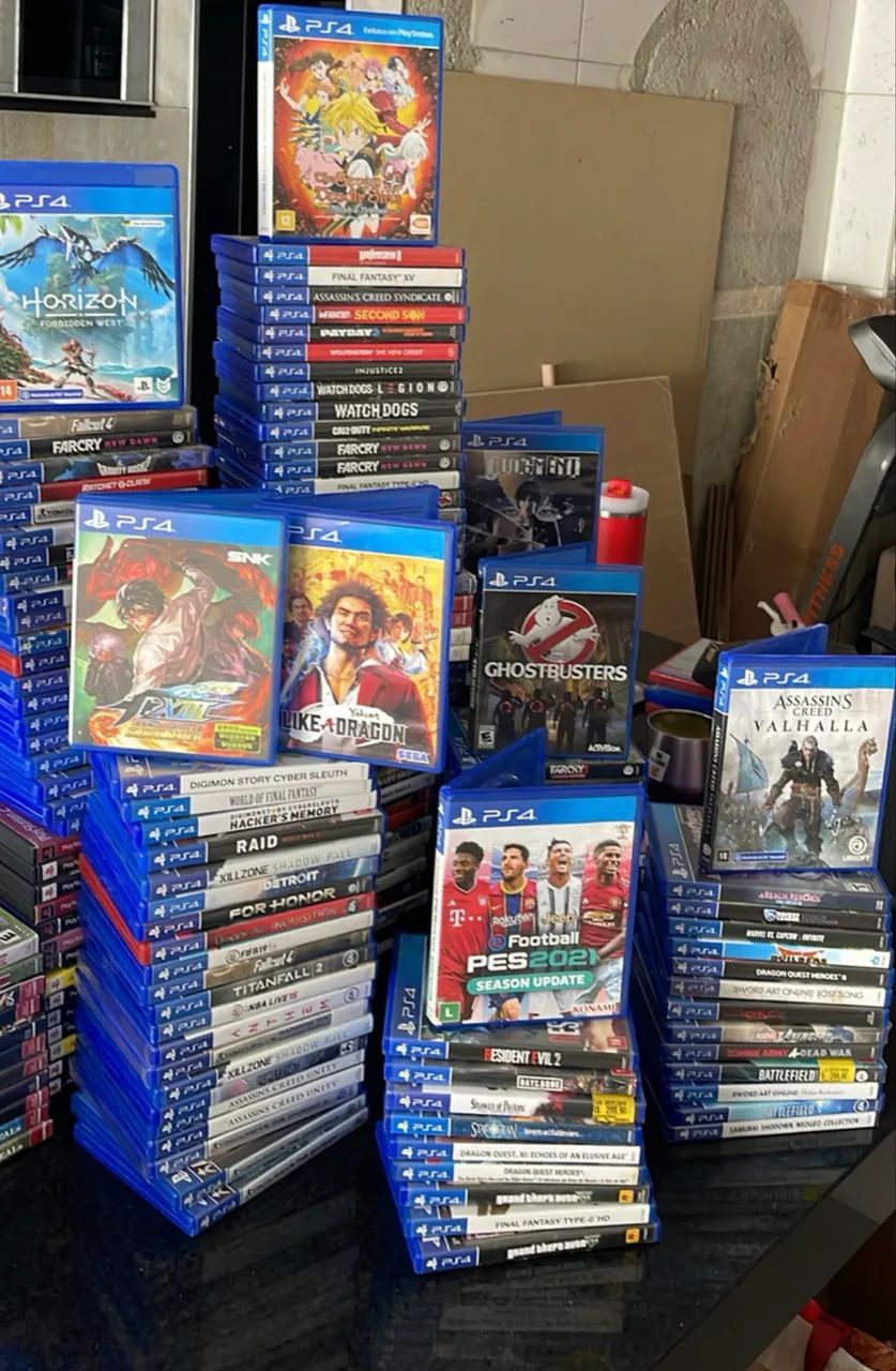 Jogos de ps4 vendas e trocas 