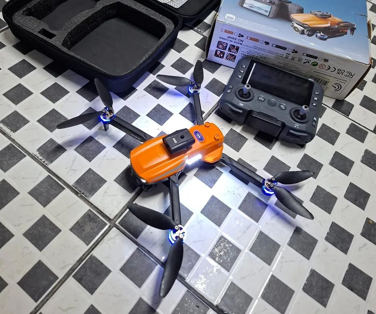 Drone americano novo na caixa