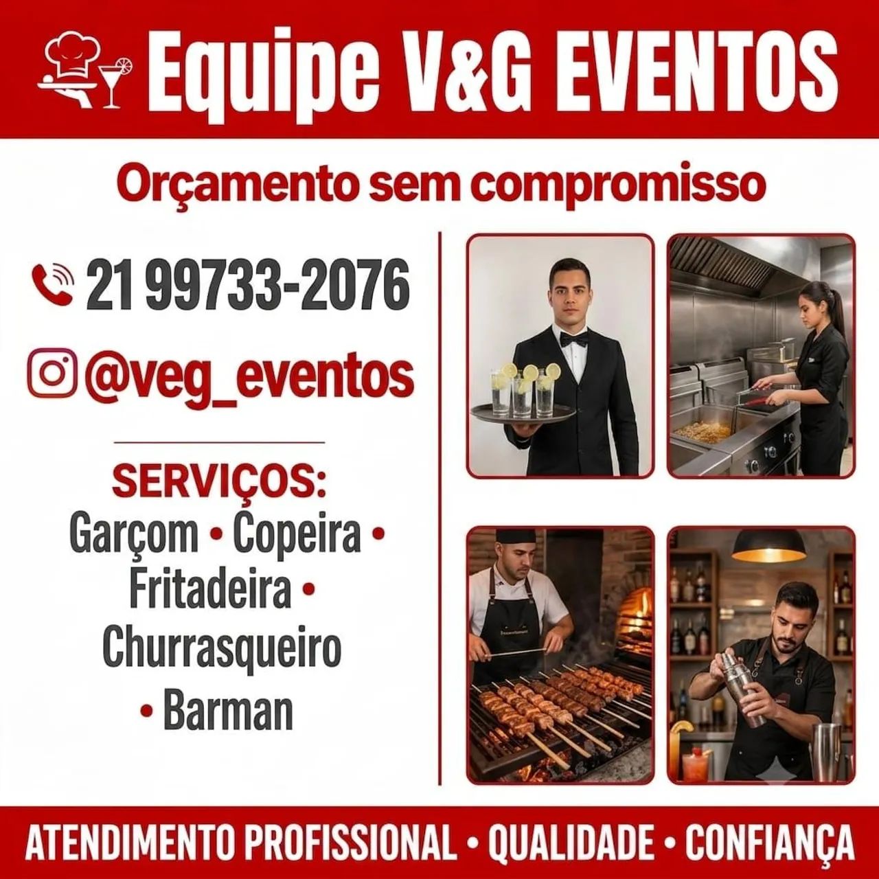 EQUIPE DE GARÇOM 