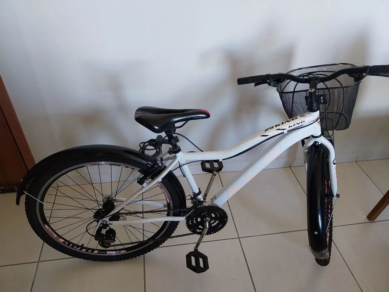 Bicicleta aro 26 com quadro de Alumínio 