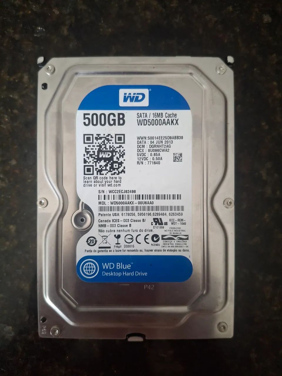 HD 500 gigas Desktop