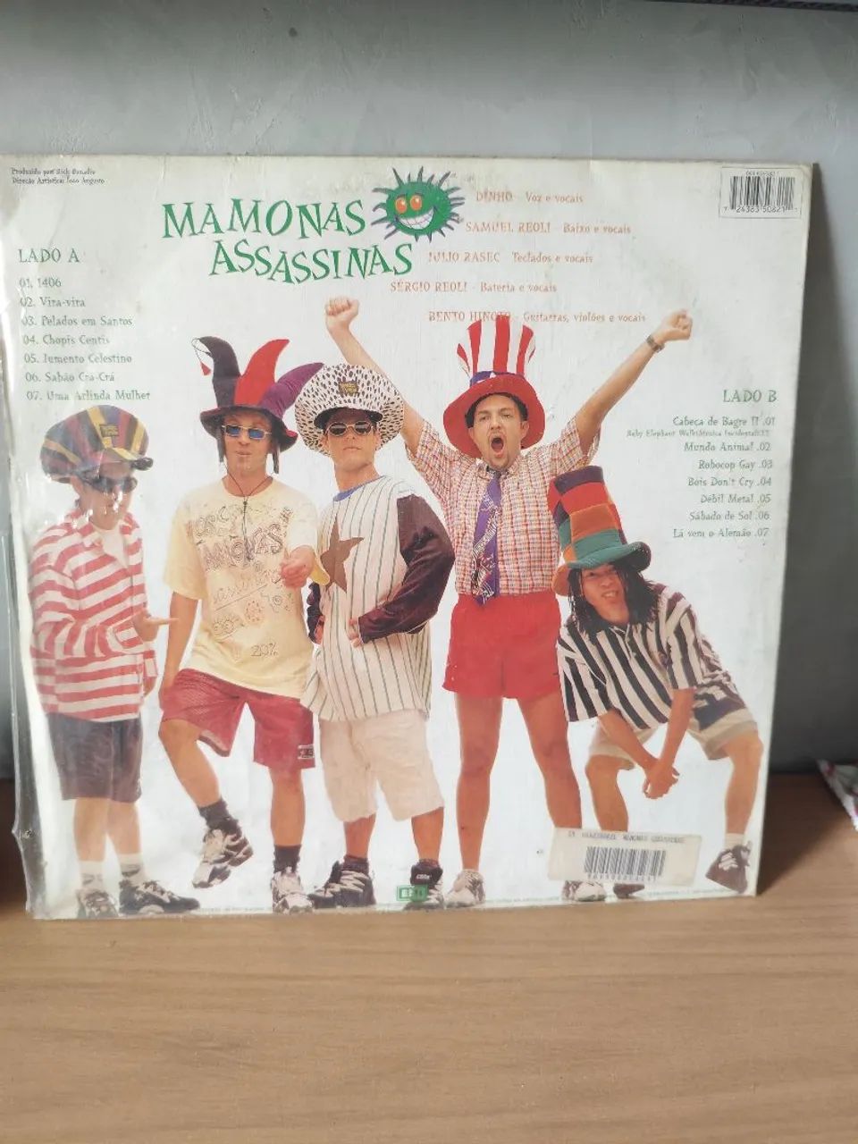 LP de vinil dos Mamonas Assassinas - Foto 2