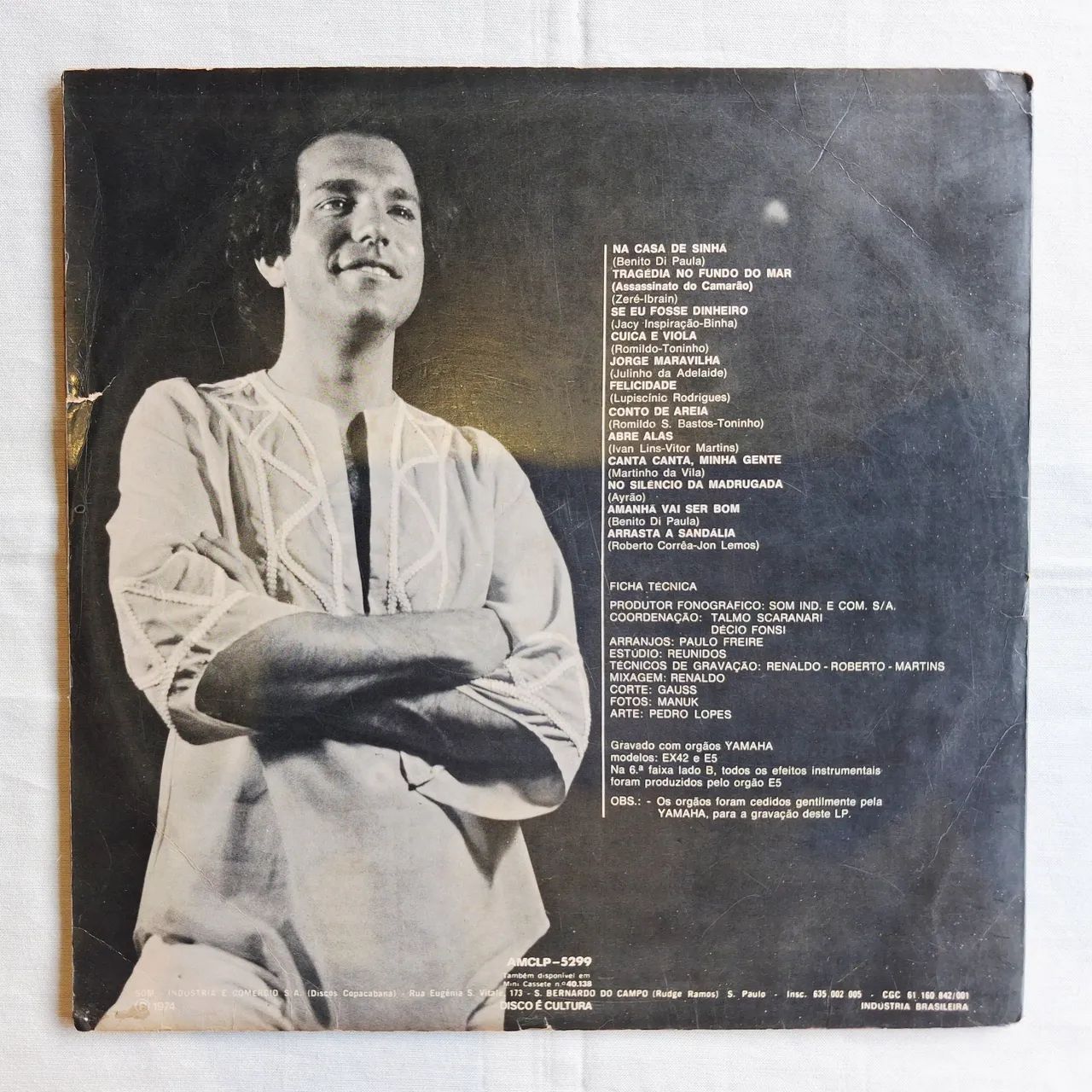 Disco de Vinil LP - SAMBAS EM ESTÉREO VOL. 2 - PAULO FREIRE - Foto 2