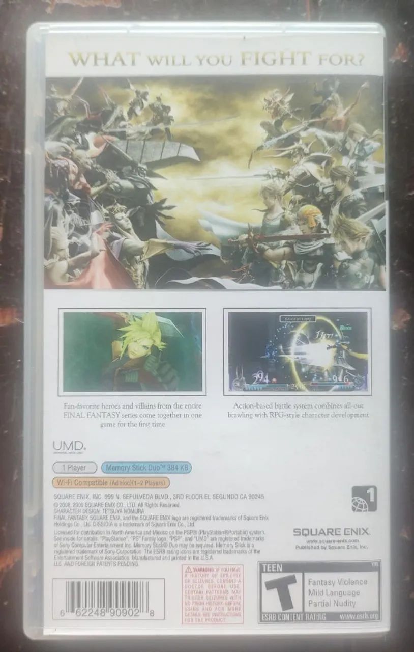 Dissidia Final Fantasy = R$: 160 - Foto 4