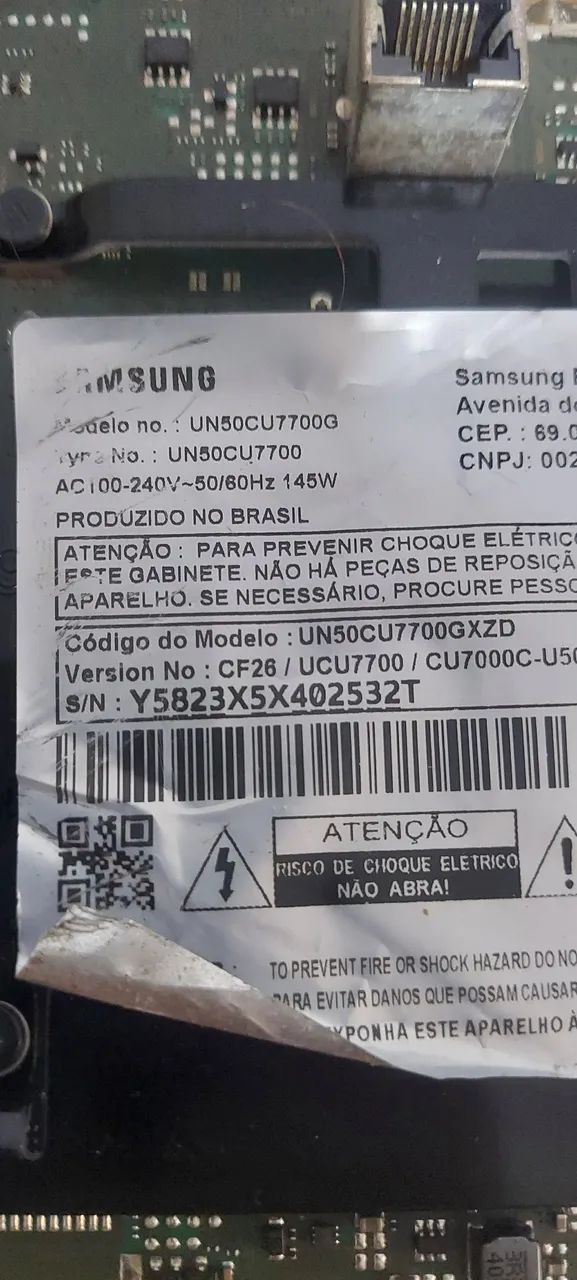 Placa TV 50 polegadas Samsung  - Foto 2