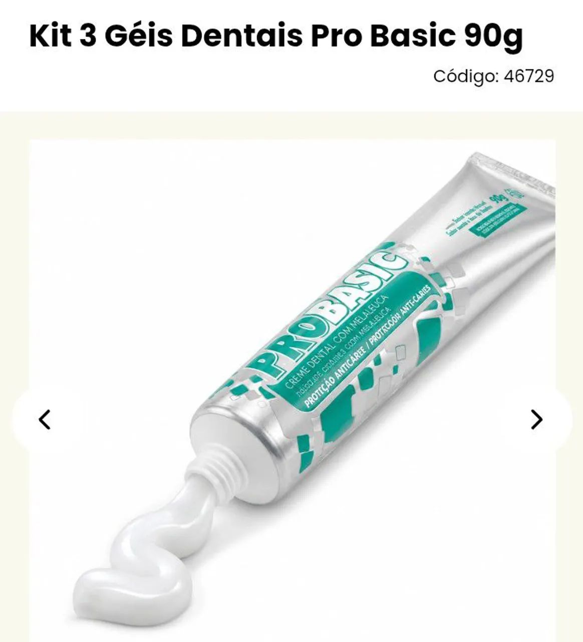 Kit 03 gel dental 90gramas cada - Foto 2