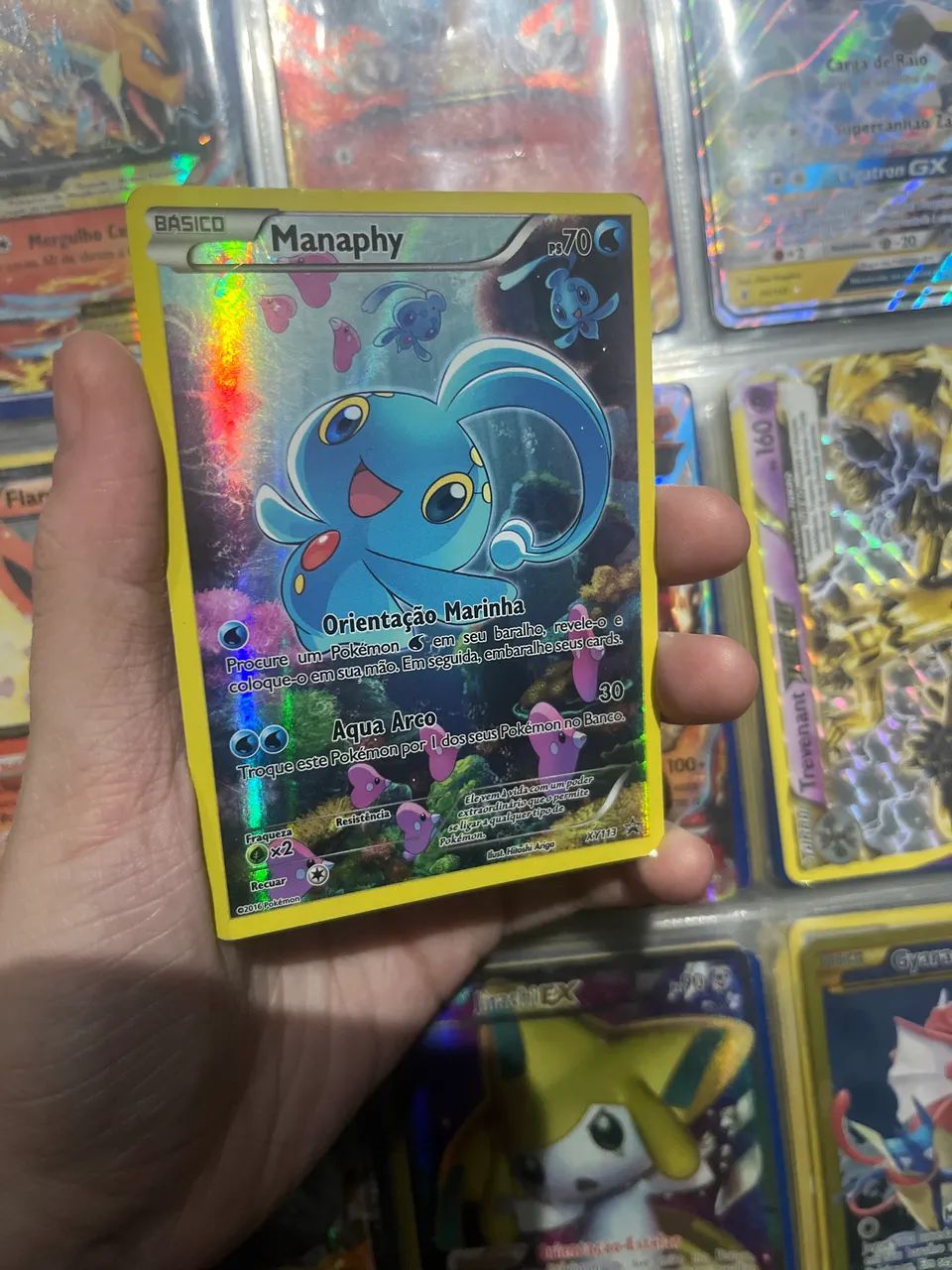 Carta Pokémon Manaphy 2016 XY113 