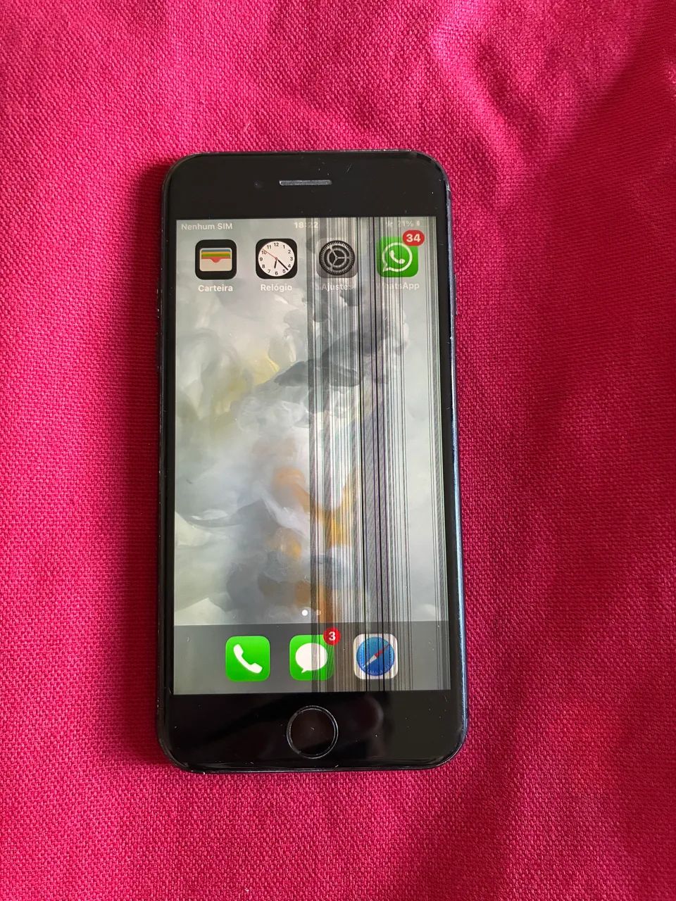 Iphone 7 com 256 Gb desbloqueado e saúde da bateria em 100% - Foto 3
