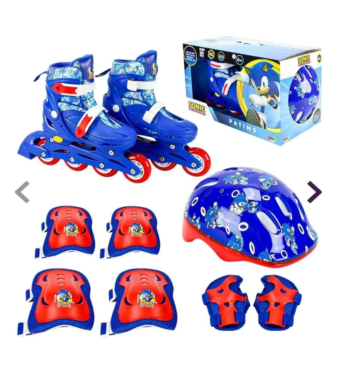 Vendo patins do Sonic  - Foto 4