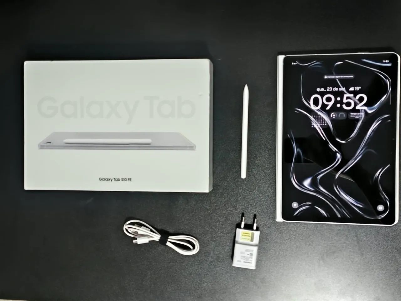 Tablet Samsung Galaxy Tab S10 Fe (Aceito iPhone 16 na troca)